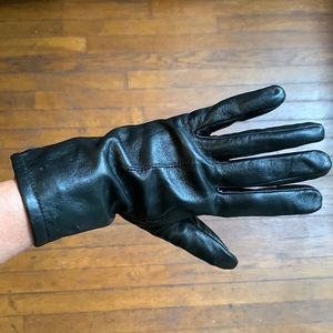 ✨🫶🏽Soft warm black leather gloves🫶🏽✨